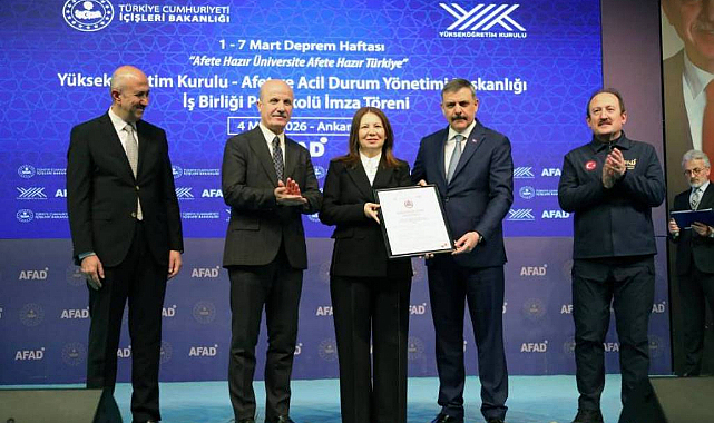 YÖK ve AFAD Üniversiteler İçin Afet Protokolü İmzaladı