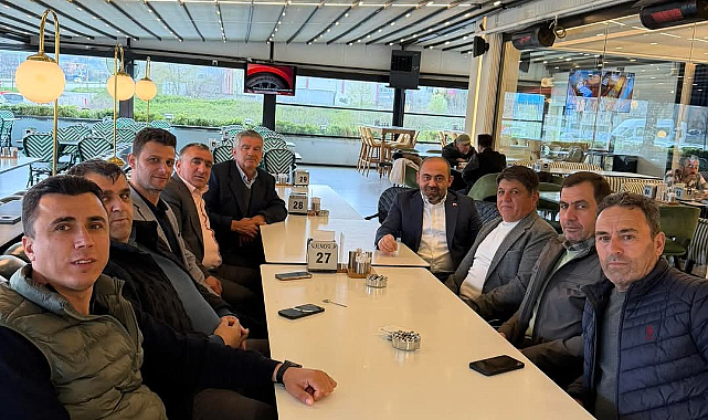 Kavak’ta AK Parti Başkanı Muhtarlarla İstişarede Bulundu