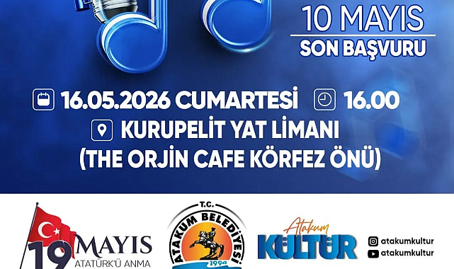 Atakum Belediyesi Sahne Senin programı başvuruları başladı