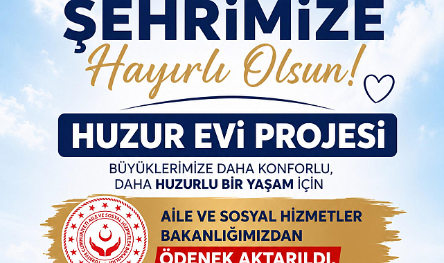 Vezirköprü Huzurevi Projesi İçin 192 Milyon TL Bütçe Desteği