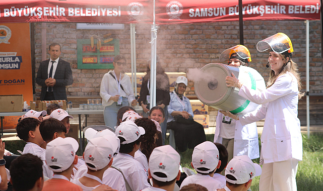 Bilim Samsun Griden Yeşile Projesi Ortaokul Öğrencileriyle Başladı