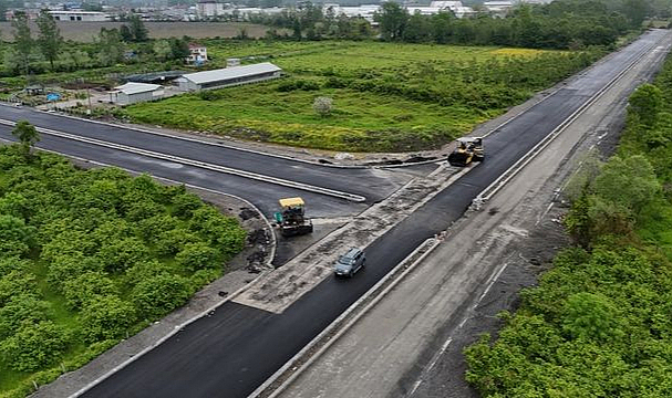 Samsun’da Terme’ye Yeni Bulvar Yolu Yapılıyor