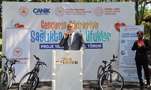 Canik’te gençler sağlıkta dijital dönüşüm projeleriyle ödüllendirildi