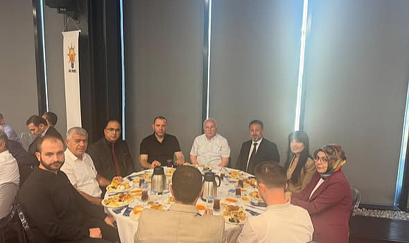 ASFED Samsun İl Başkanı Aydın Kaya AK Parti Buluşmasına Katıldı