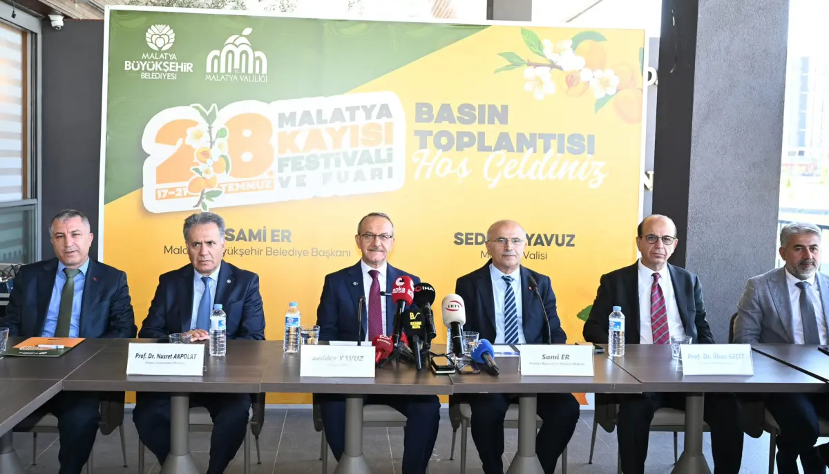 Malatya’da kayısı festivali fuar temalı düzenlenecek