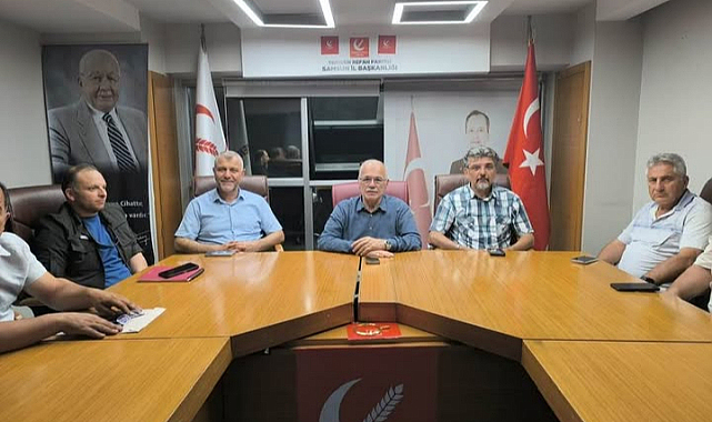 Yeniden Refah Partisi Samsun İl Başkanlığı haftalık toplantısını yaptı
