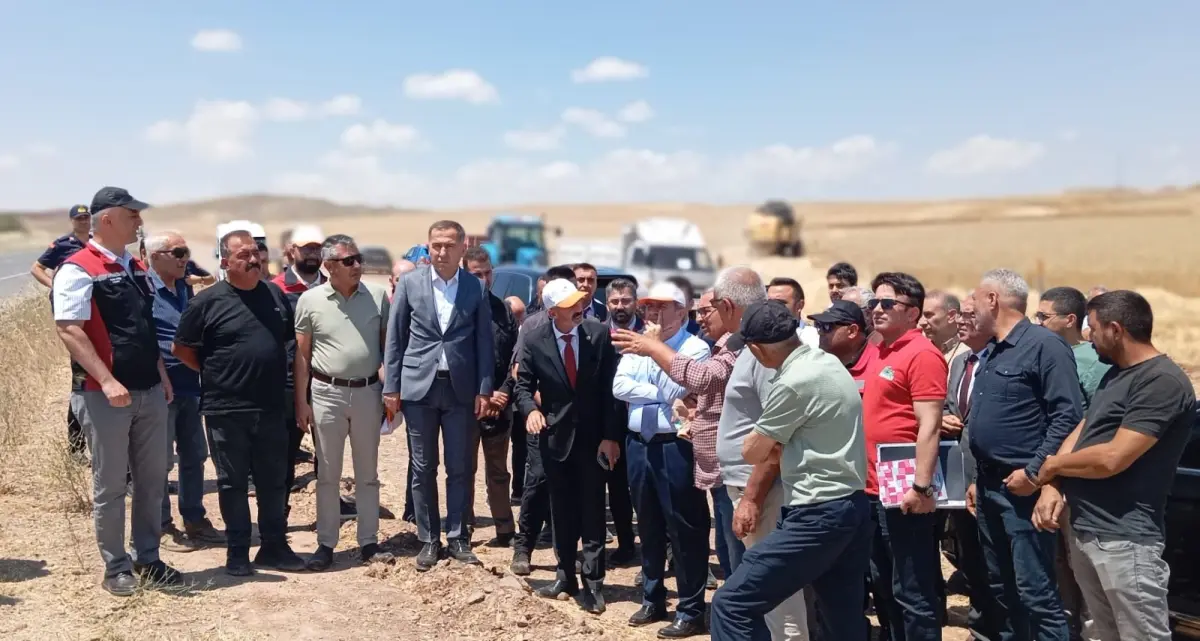 Kırıkkale Valisi buğday hasadı programına katıldı