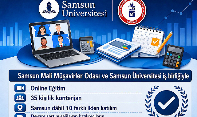 Samsun’da SMMM yeterlilik kursu başarıyla tamamlandı