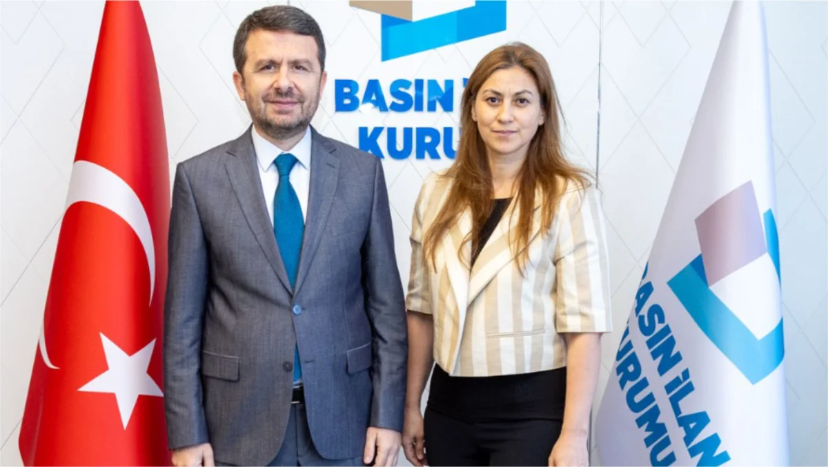 TİMBİR Başkan Yardımcısı Akyürek, Basın İlan Kurumu’nu ziyaret etti