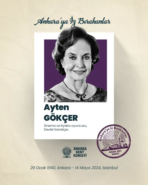 Ayten Gökçer, Ankara’ya İz Bırakanlar serisiyle anıldı