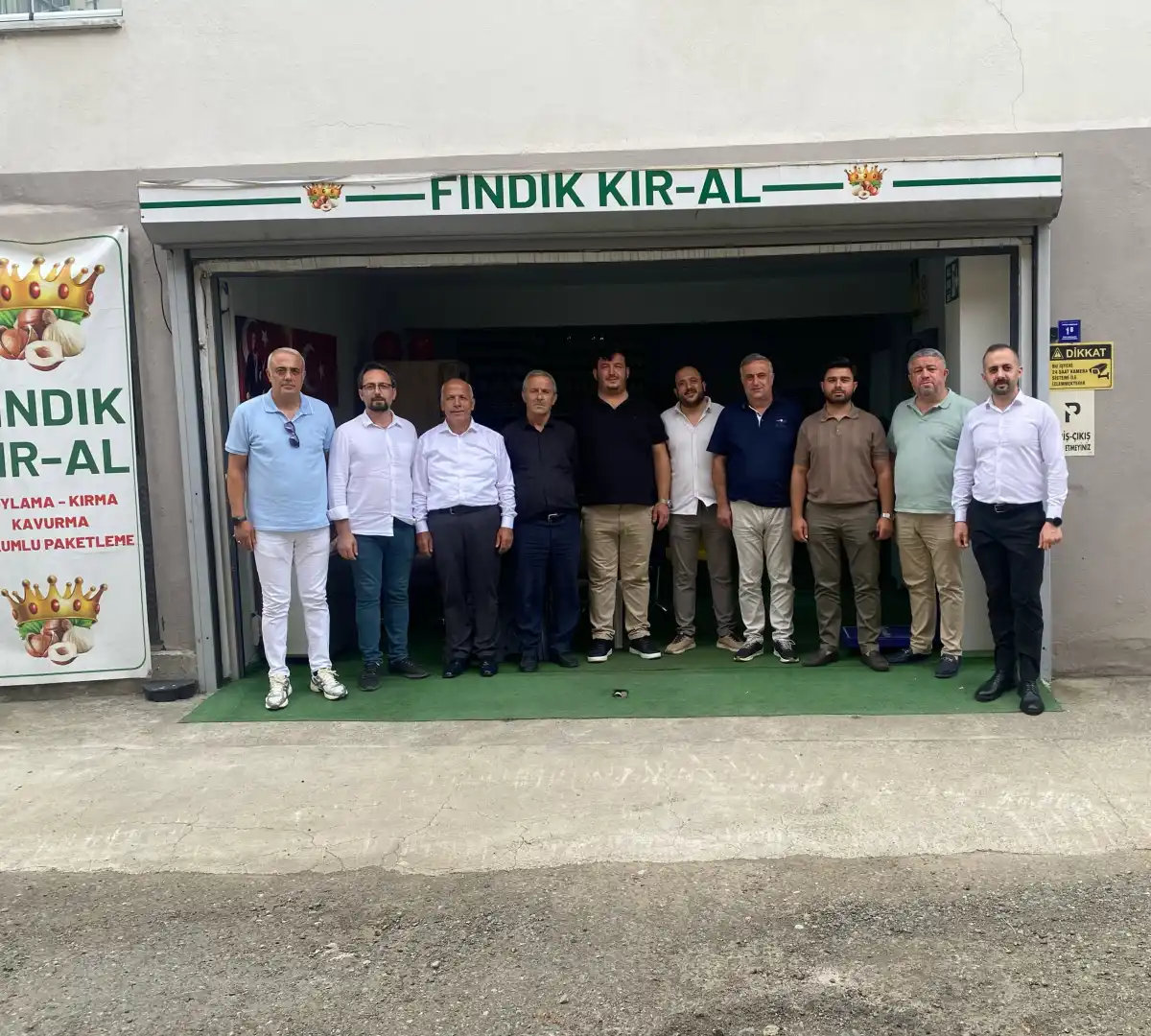 Artvin Ticaret Borsası’ndan fındık üretim tesisine ziyaret