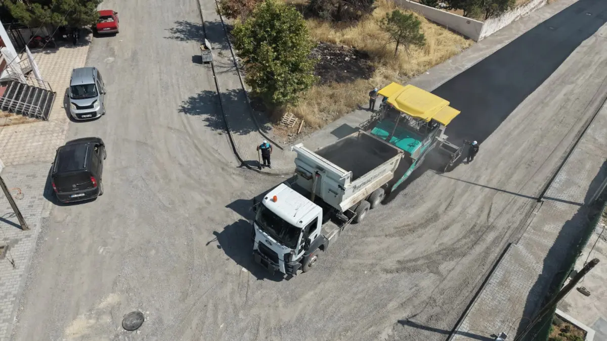 Battalgazi Belediyesi asfalt serimini sürdürüyor