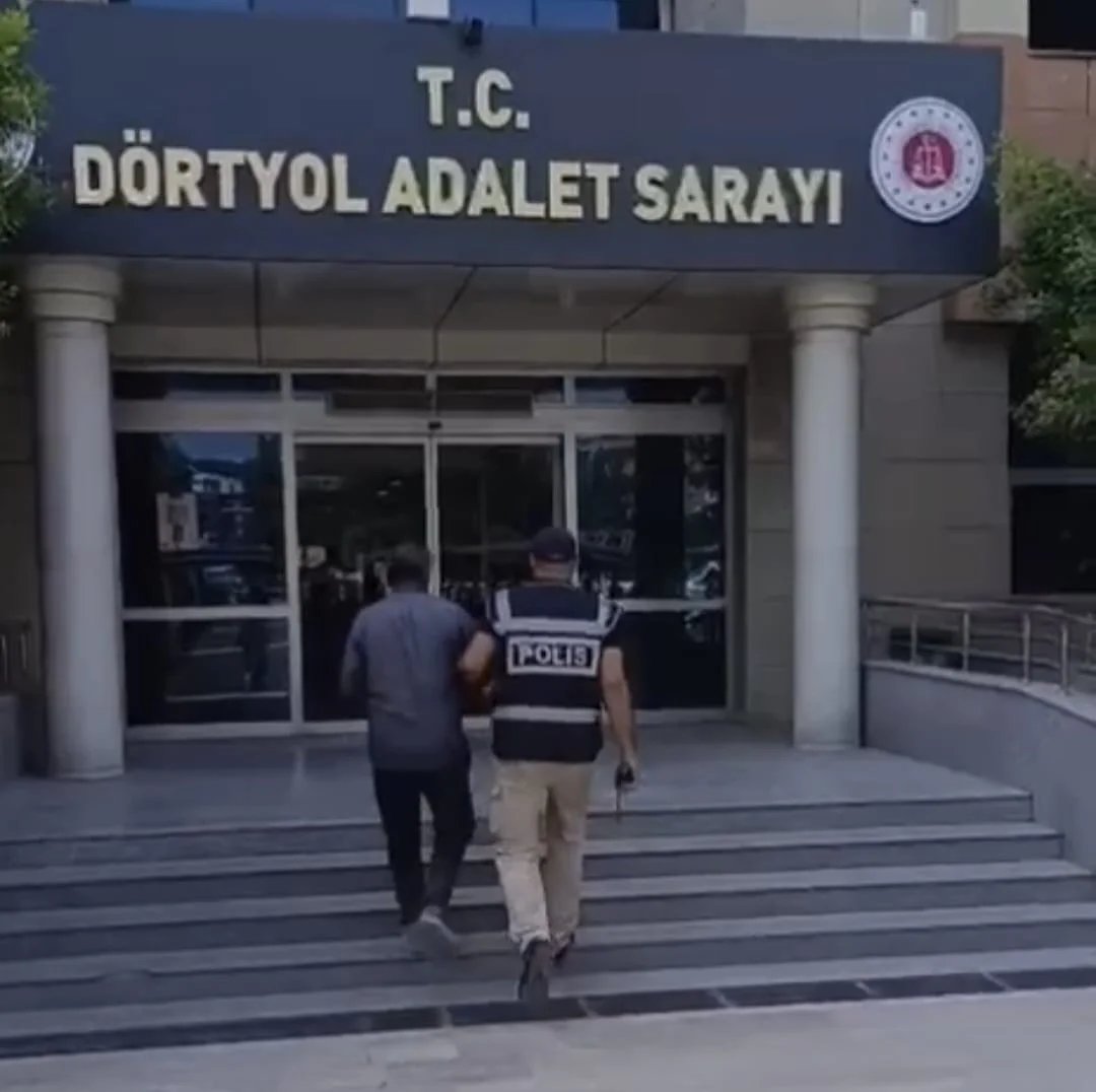 Hatay’da uyuşturucu hükümlüsü yakalanıp tutuklandı