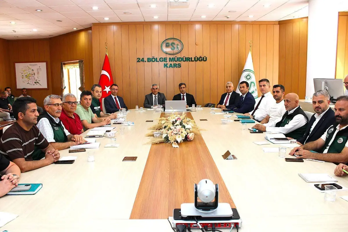 DSİ 24. Bölge Müdürlüğünde genel değerlendirme toplantısı