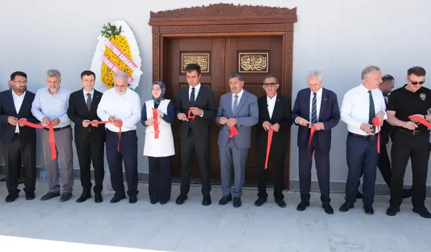 Erzincan’da Kahraman Tanoğlu Camii dualarla ibadete açıldı