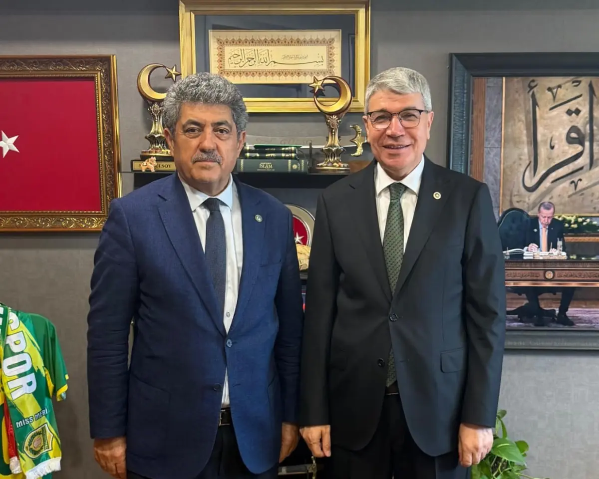 TDGF Genel Başkanı Menderes Demir'den Osmaniye Milletvekili Seydi Gülsoy'a ziyaret