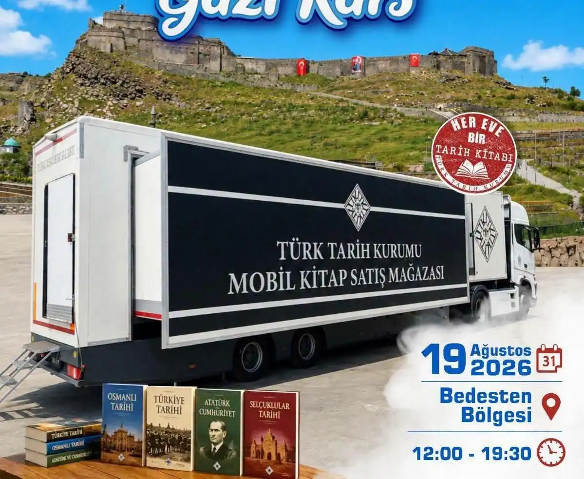 Türk Tarih Kurumu mobil kitap mağazası Kars’ta açılıyor