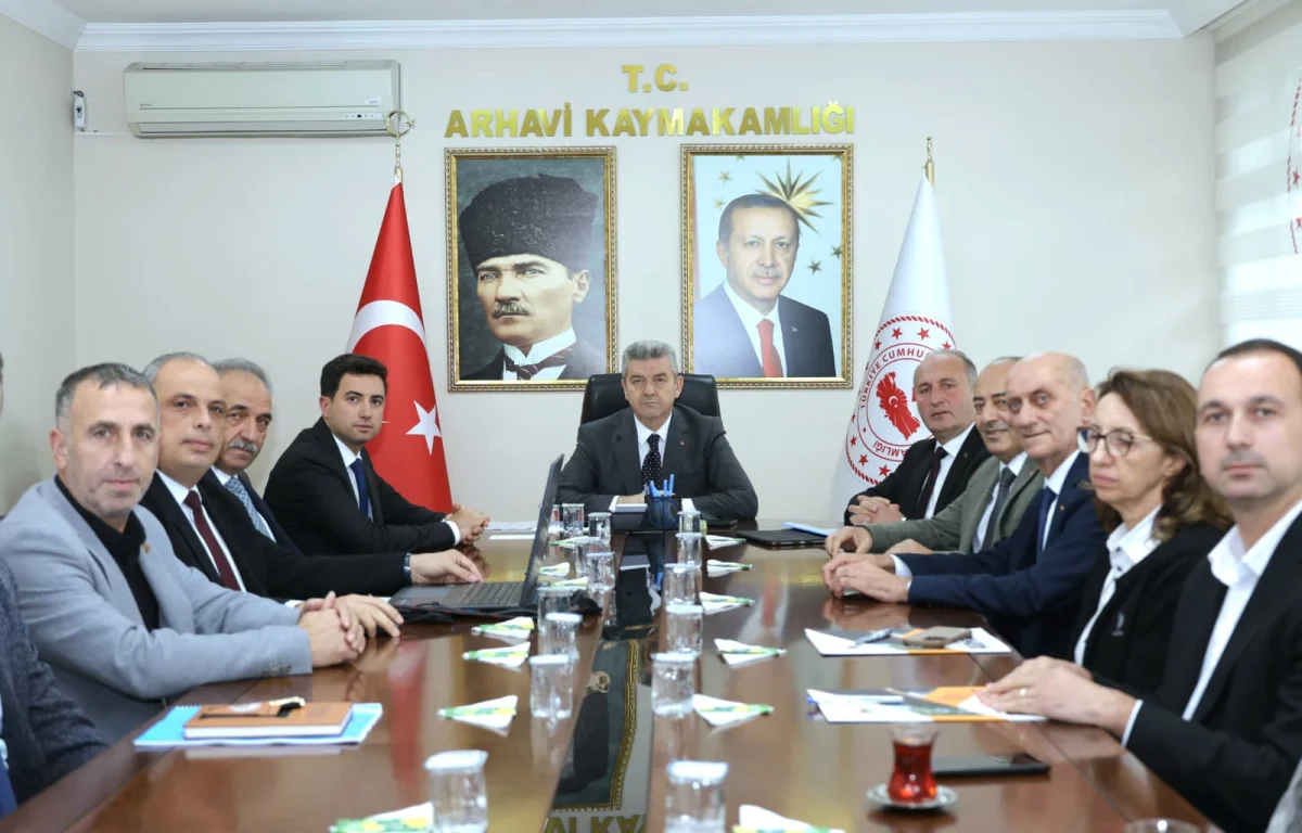 Arhavi OSB yönetimi için müteşebbis heyet toplandı