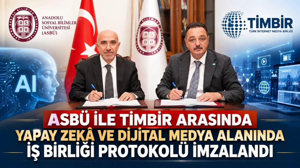 Yapay zekâ ve dezenformasyona karşı ASBÜ-TİMBİR iş birliği