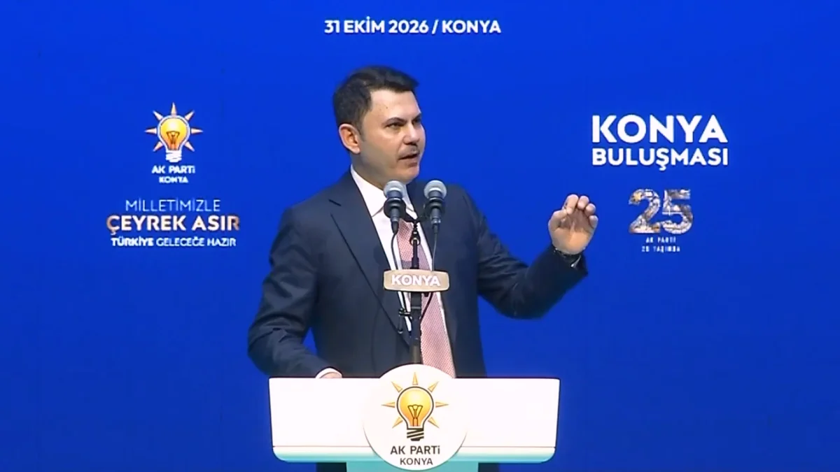 Bakan Kurum: Türkiye Yüzyılı hedeflerinin önünde güç yok