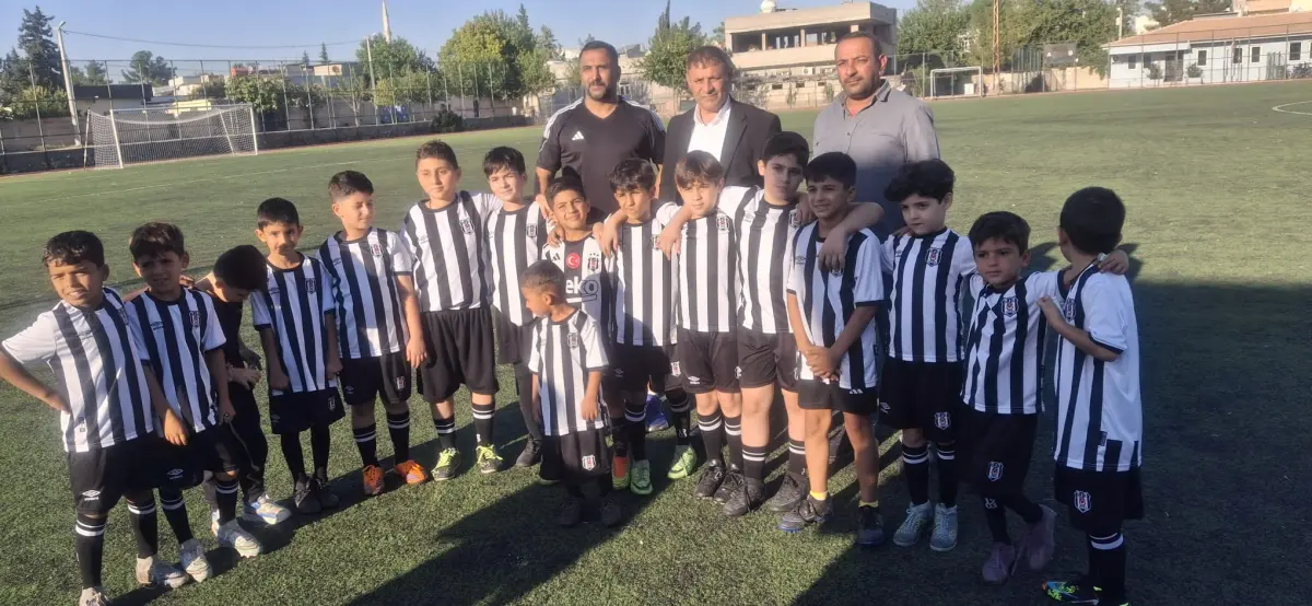 Ceylanpınar’da BJK Spor Okulu çocukları sahaya indirdi