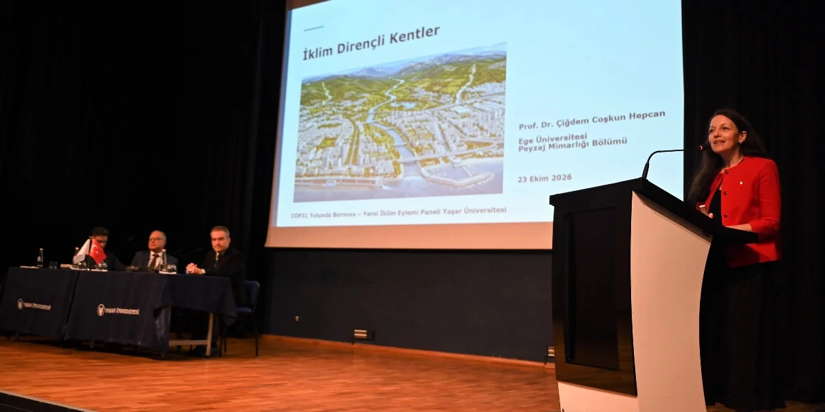 Bornova Belediyesi COP31 öncesi iklim paneli düzenledi
