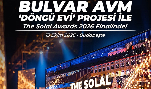Bulvar AVM Döngü Evi projesi Solal Awards’da finalist