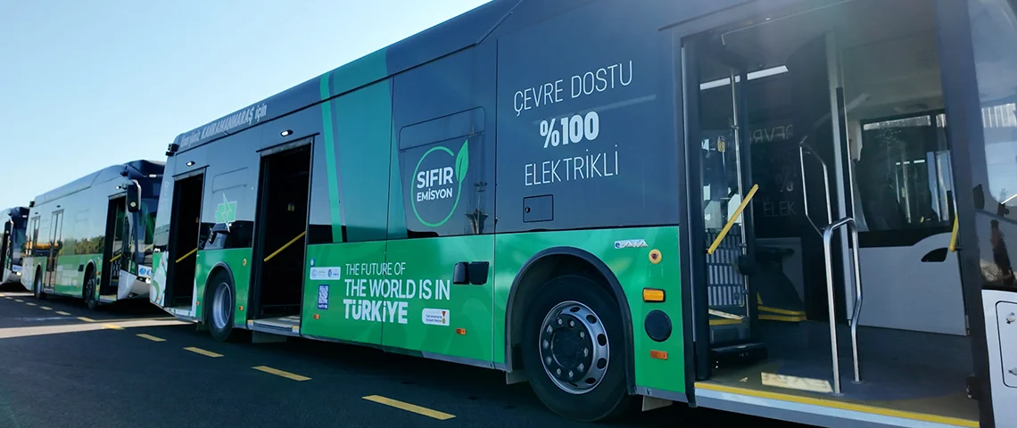 COP31 için 630 düşük emisyonlu otobüs görev alacak