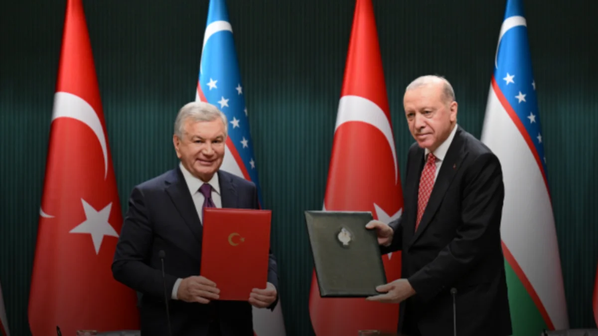 Türkiye ile Özbekistan arasında beş anlaşma imzalandı