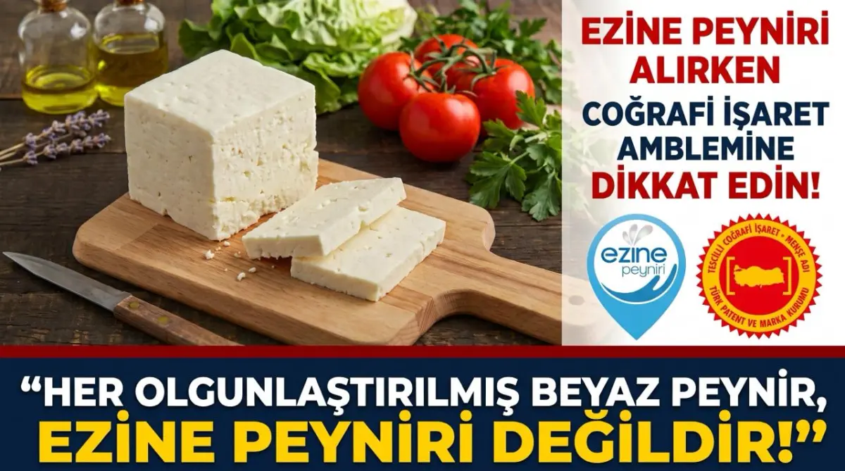 Ezine peynirinde taklit uyarısı: Amblemsiz almayın