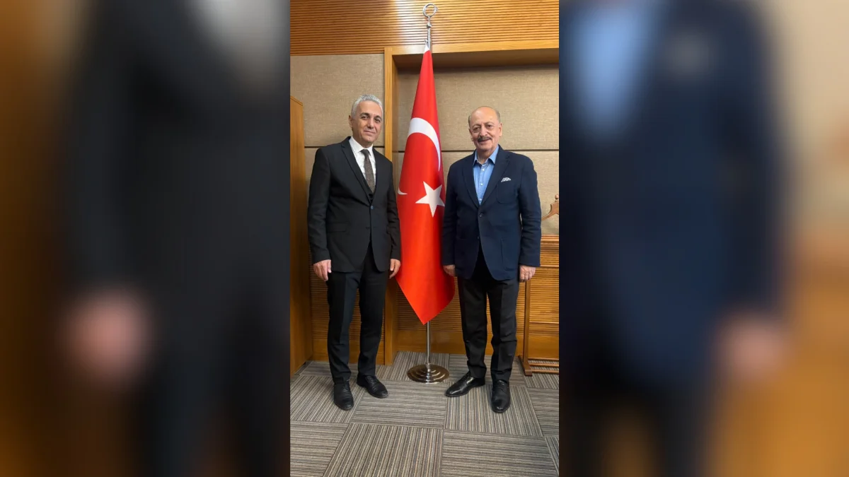 HEKİMSEN Başkanı’ndan Vedat Bilgin’e başsağlığı ziyareti