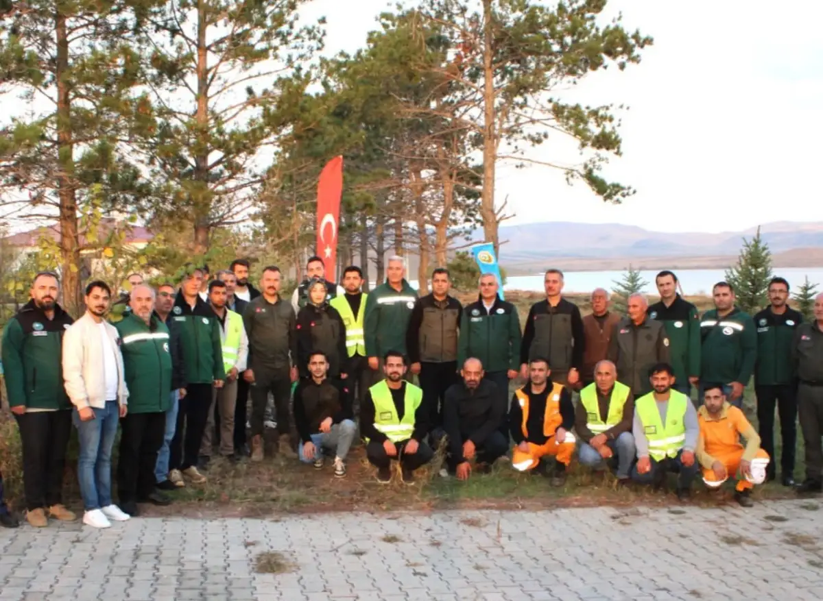 Kars’ta baraj havzasına 7 bin 500 fidan dikildi