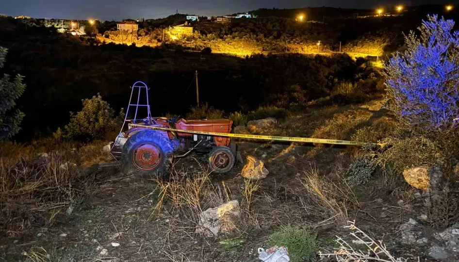 Manavgat’ta traktörden düşen 80 yaşındaki adam öldü