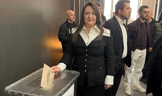 Özlem Maraş, Samsun TSO seçimlerinde oyunu kullandı