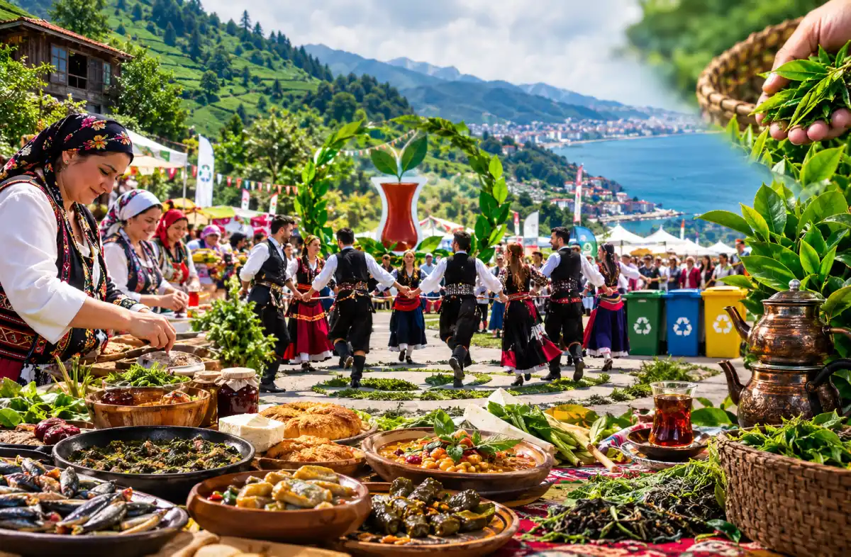 GastronomiRize 2026: 12 ilçeden 100 yemek sofrada