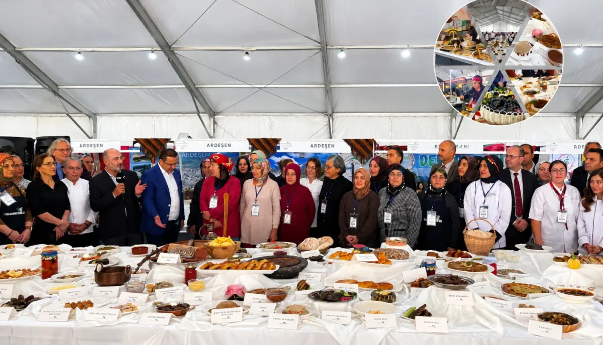 Rize gastronomi festivalinde coğrafi işaretli ürün hedefi 120
