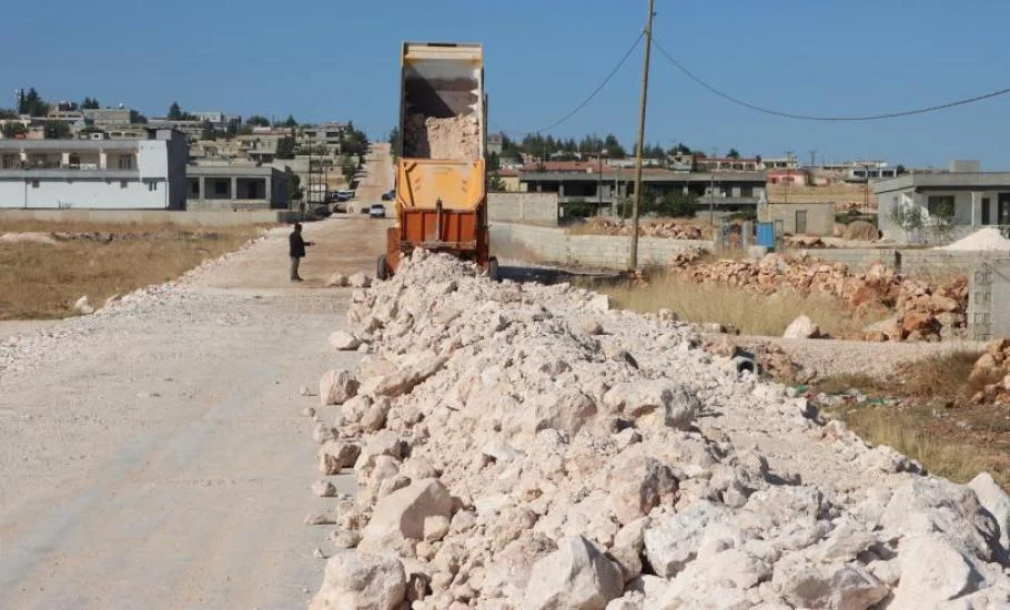 Şanlıurfa’da 27 kilometrelik grup yolu yenileniyor