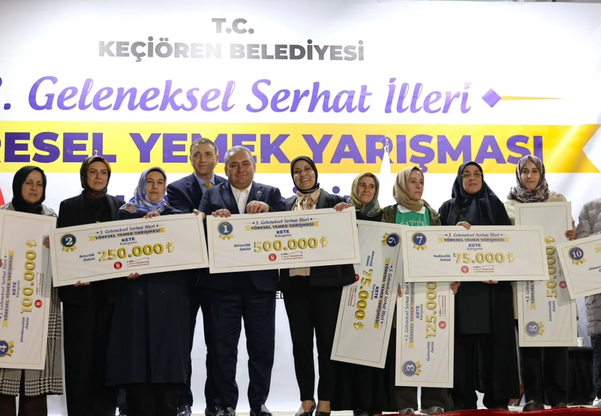 Serhat yemekleri yarıştı: 1,5 milyon lira ödül dağıtıldı