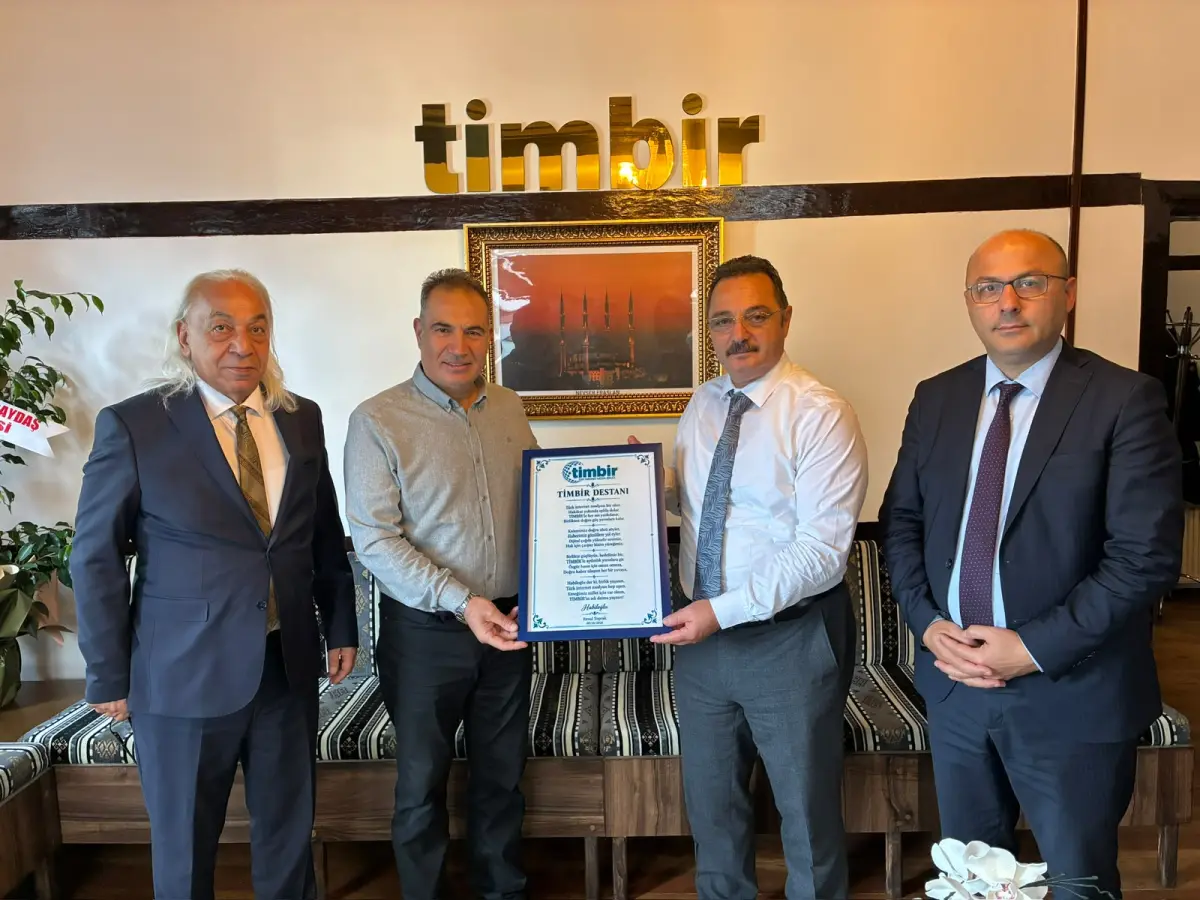 Resul Toprak, TİMBİR’in yeni genel merkezini ziyaret etti