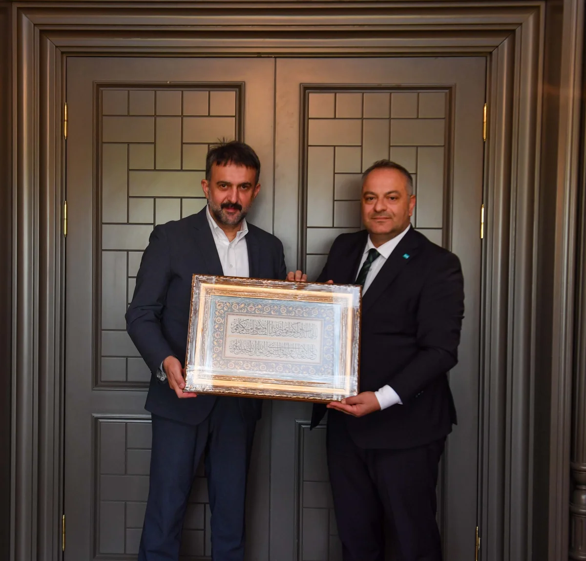 AKK Başkanı Yılmaz’a TİMBİR’den tebrik ziyareti