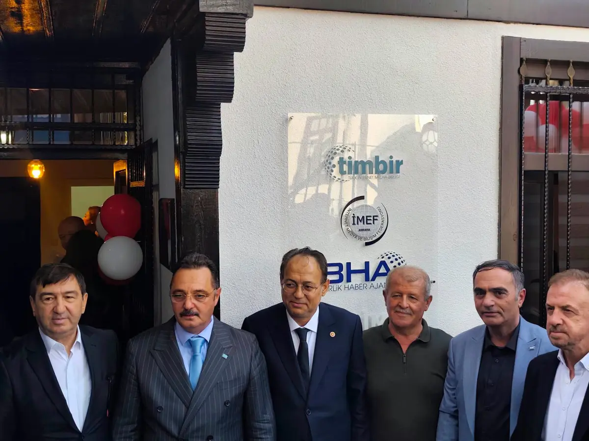TİMBİR ve BHA Başkent Medya Merkezi Ankara’da açıldı