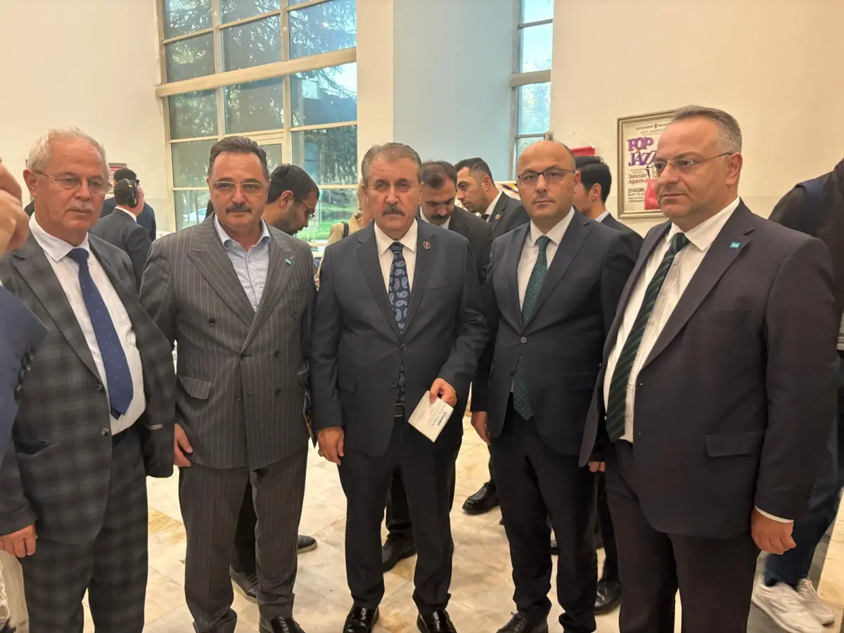 TİMBİR heyeti BBP Genel Başkanı Destici’yi ziyaret etti