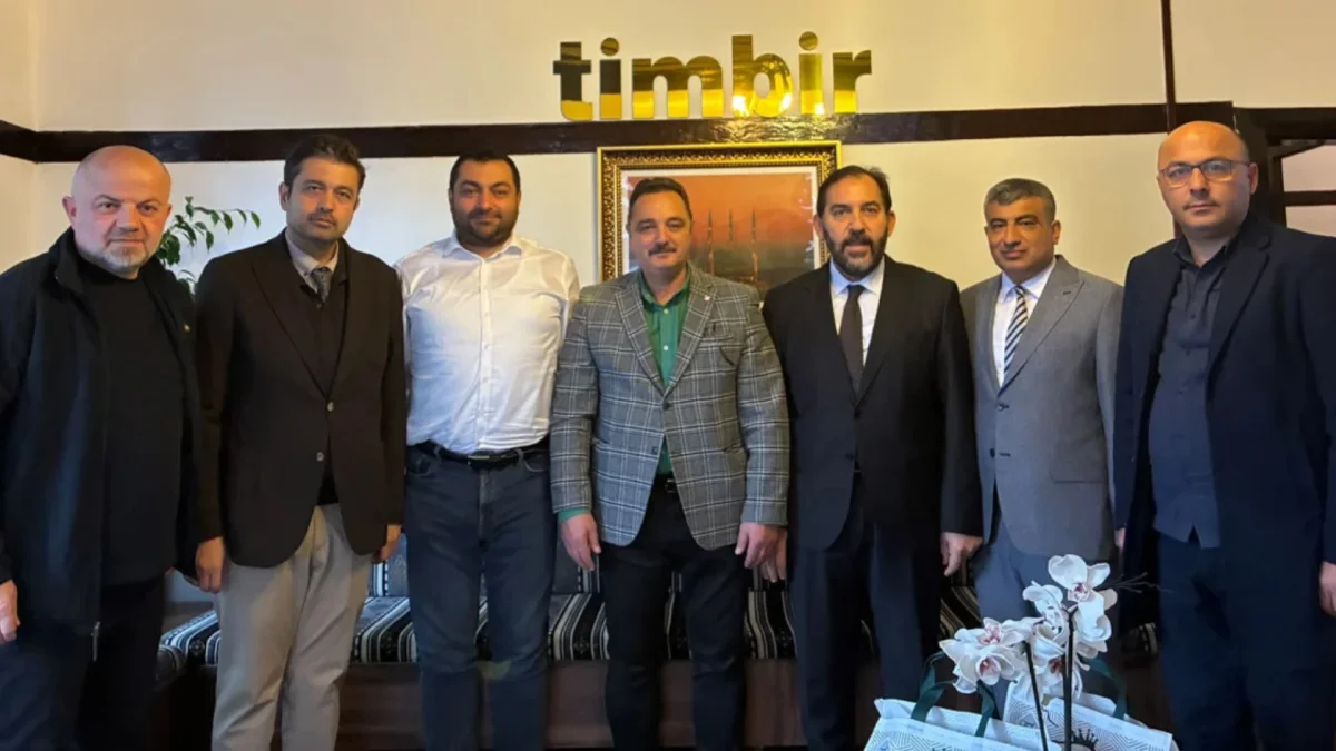 TİMBİR’in yeni genel merkezine ziyaretler sürüyor