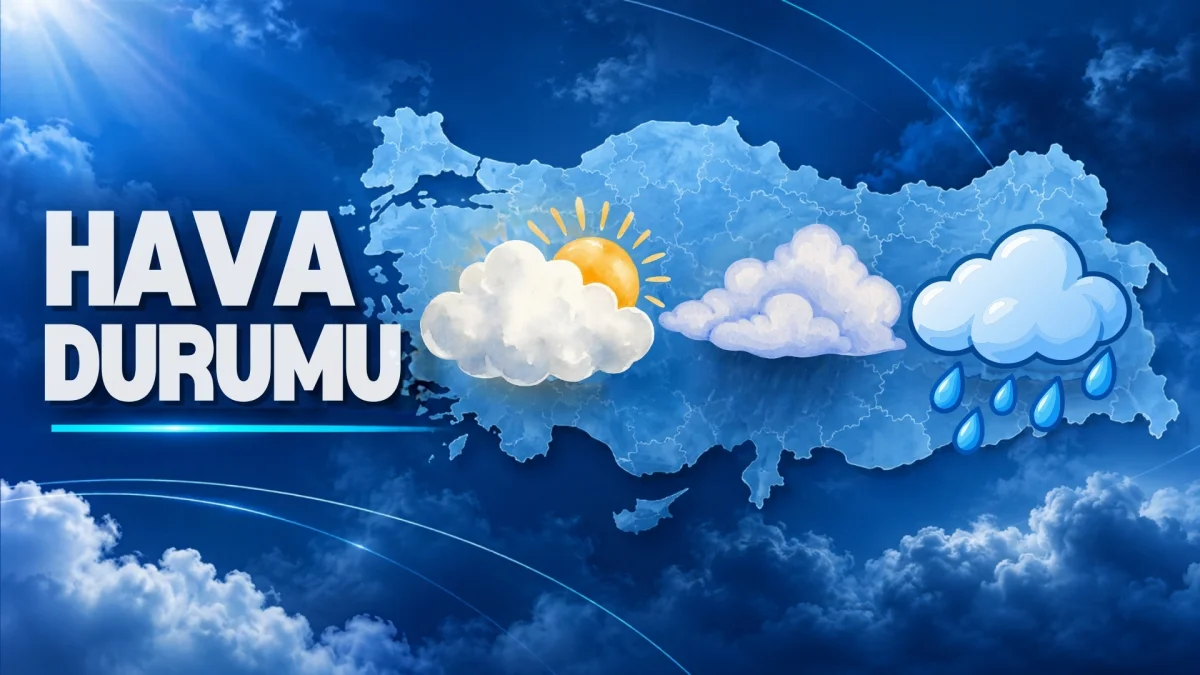 Fırtına sonrası yeni haftada serin hava ve bölgesel yağışlar