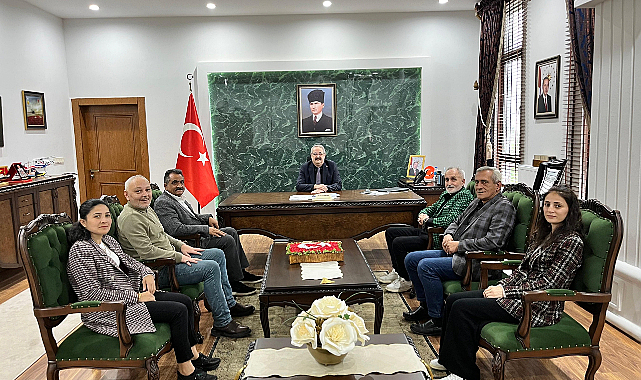 Yeşilırmak Gazeteciler Cemiyeti’nden protokol ziyaretleri